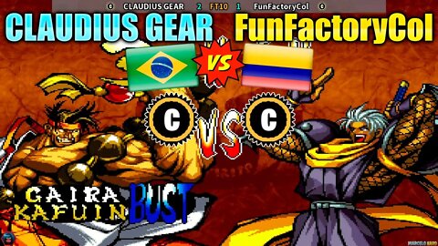 Samurai Shodown III (CLAUDIUS GEAR Vs. FunFactoryCol) [Brazil Vs. Colombia]