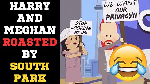 Harry And Meghan 'Victim' Markle Shredded & Slammed By South Park