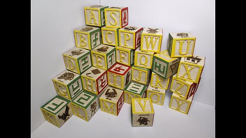 Legendary Alphabet Blocks (purchase link in the description)