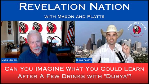 Whiskey Revelations: Can you IMAGINE What You Could Learn After a Few Drinks with "Dubya"?