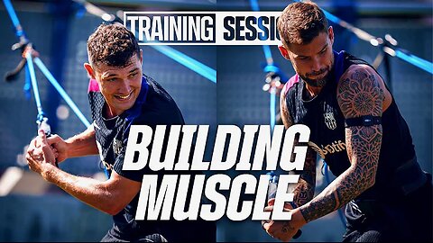 STRENGTH Training & ATTACKING drills / FC Barcelona 🔵🔴