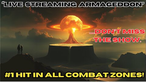 LIVE STREAMING ARMAGEDDON Don't Miss The Show - The Conflictions SONGS FROM THE ARMCHAIR BATTLEFIELD