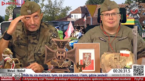 Wstań i Walcz Sob. 31.08.2024r. W. Olszański, M. Osadowski NPTV.pl Rodacy Kamraci