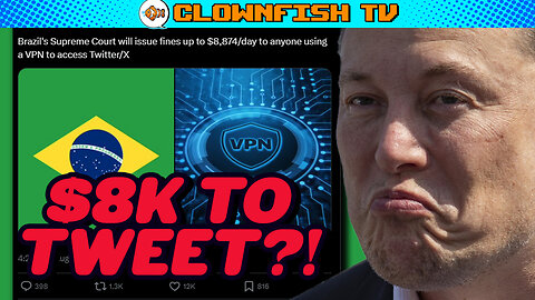 An $8,000 Daily Fine for TWEETING from Brazil After X Ban?!