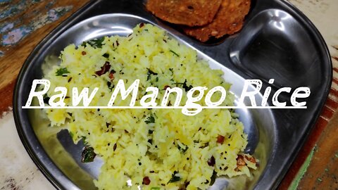 Raw Mango Rice Recipe | Indian food Recipes