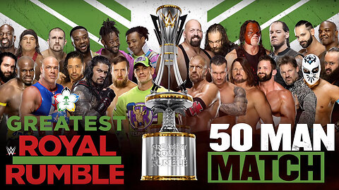 WWE greatest royal rumble match all elimination