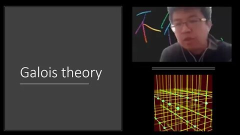 Field extension, algebraic extension and Galois group