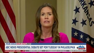 Sarah Huckabee Sanders Rips Kamala For Hiding From Interviews