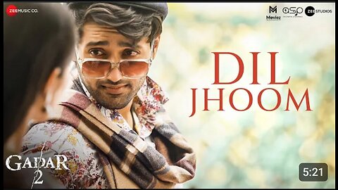 Dil Jhoom | Gadar 2 | Arijit Singh | Sunny Deol, Utkarsh Sharma, Simratt K | Mithoon, Sayeed Quadri