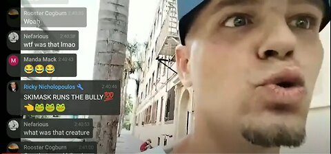 SkiMask Andy gets robbed on Hollywood Blvd