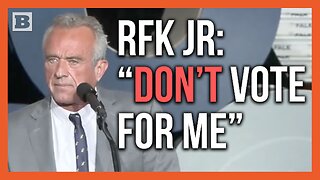 RFK Jr. Tells Michigan Crowd: Don't Vote for Me, Vote for Donald J. Trump