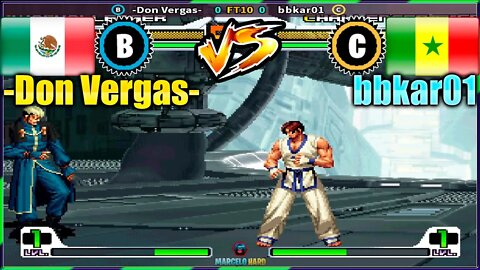 SNK vs. Capcom SVC Chaos Super Plus (-Don Vergas- Vs. bbkar01) [Mexico Vs. Senegal]