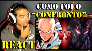 YERIK REACT - SAITAMA VS GAROU | O DESFECHO / Sociedade Z