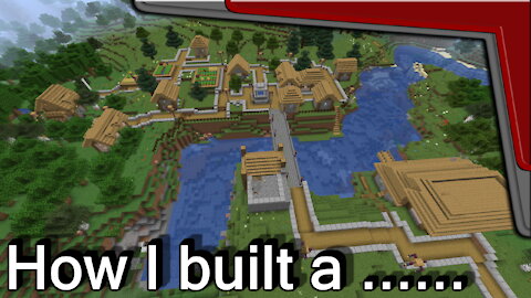 How I: Built a blow out Minecraft Village with explosive results