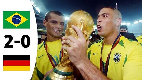 FIFA WORLD CUP 2002 FINAL: Germany 0-2 Brazil: Full Highlights HD