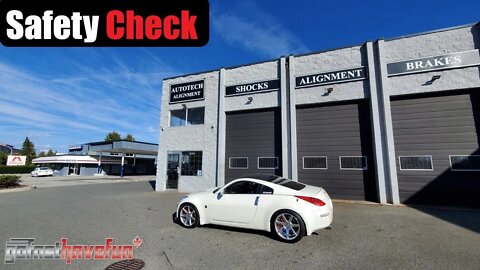 Nissan 350Z / Infiniti G35 Chassis Safety Check (Autotech Alignment) | AnthonyJ350