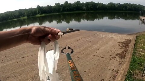 Clean Up At Castle Rock State Park Boat Ramp Area