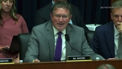 NOW — Rep. Thomas Massie Exposes Pete Buttigieg's Ignorance on Biden's 2030 Agenda