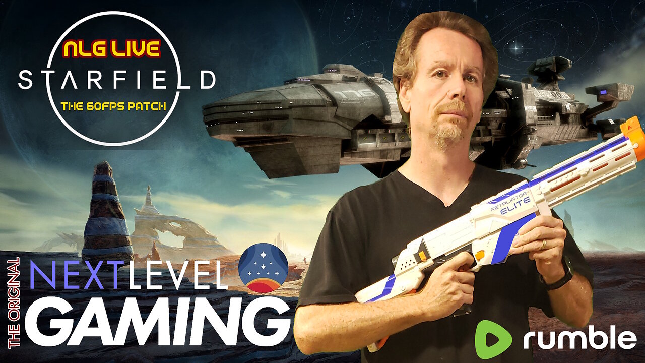 NLG Live W/ Mike: THe Adventures of Captain Stinger in the Starfield