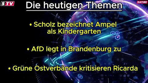 Scholz: "Wie im Kindergarten"- Die Null Prozent Ampel 💥🔥o8.o9.2024 Schnute TV