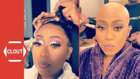 Missy Elliott Shaves Her Head Bald!