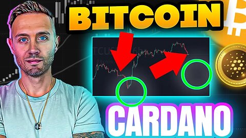 Watch This BITCOIN Move NOW! CARDANO Makes 1st COMEBACK Attempt