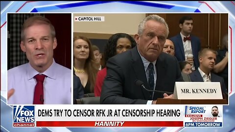 Jim Jordan: Democrat Party Is The Party Of Censorship