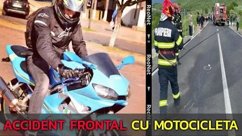 A MURIT PE LOC! ACCIDENT FRONTAL CU MOTOCICLETA ÎN HUNEDOARA