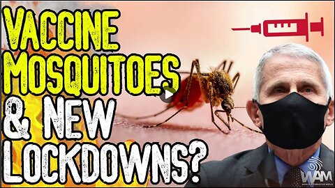 VACCINE MOSQUITOES & NEW LOCKDOWNS? - Fauci Hospitalized - Bill Gates Mosquitoes