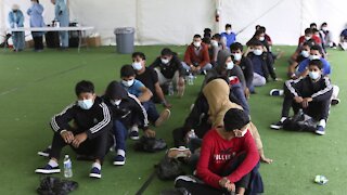 Critics Say Mass Emergency Shelters For Migrant Kids 'Inadequate'