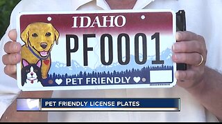 Pet friendly license plates now available in Idaho