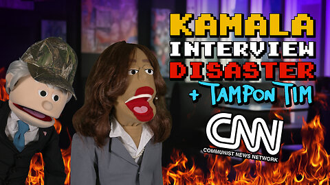 DISASTER: Kamala Harris & Tim Walz Interview On CNN EPIC FAIL | Puppetgate Ep. 43