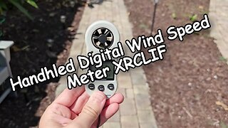 Digital Handheld Wind Speed Meter XRCLIF-818 Review | Affordable Anemometer 2024