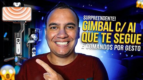 Gimbal iSTEADY V2, com INTELIGENCIA ARTIFICIAL, FACE TRACKING e CUSTO BENEFÍCIO! Unboxing e detalhes