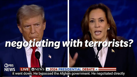 Trump vs. Harris: The Truth Behind the Taliban Negotiations