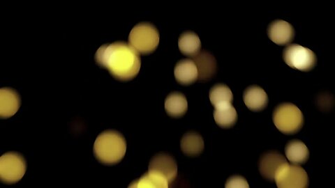 Relaxing Bokeh Glowing Lights | Screensaver & Music | Night Light | Sleep, Study, Work, Relax