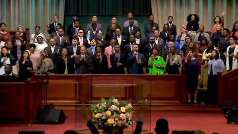 "Way Maker" sung by the Times Square Church Choir