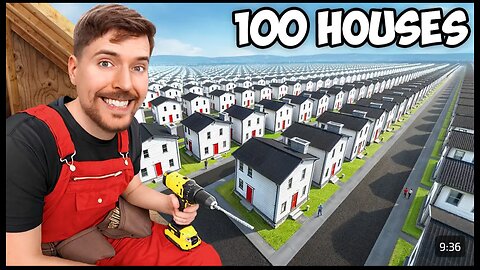 I Built 100 Homes And Gave Them Away