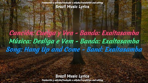 Brazil Music: Hang Up and Come - Band: Exaltasamba