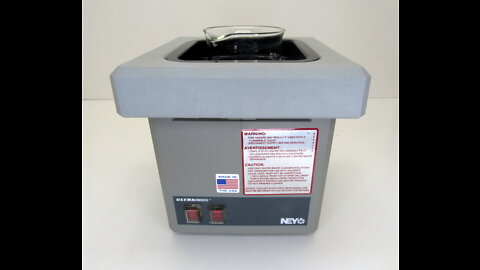 NEY 2QT/H Ultrasonik Ultrasonic Cleaner w/ Heat Option Professional Optical Dental