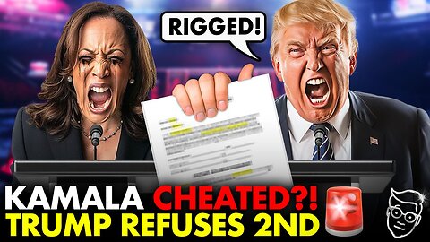 🚨REPORT: ABC Whistleblower Says Kamala Got Debate Questions in Advance! Trump: ‘NO MORE DEBATES!’