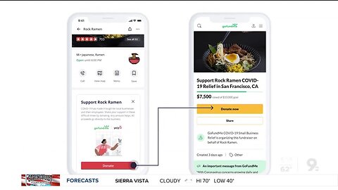 Yelp, GoFundMe team up to help local businesses