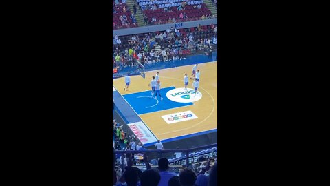 SLAM DUNK GILAS PILIPINAS WARM UP