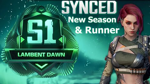 Synced Season 1 new Redhead Runner Amber and Lambent Dawn Battlepass