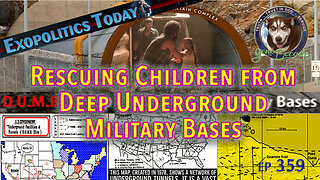 Rescuing Children from Deep Underground Military Bases