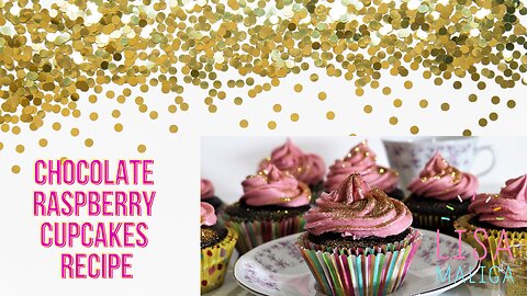 Chocolate Raspberry Cupcakes Recipe Video