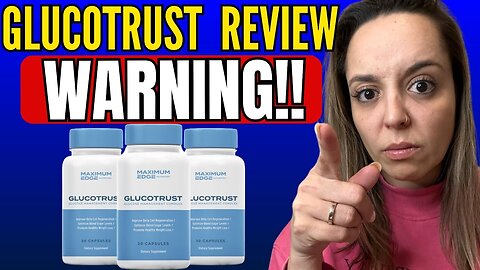 GLUCOTRUST - ((🛑🚫WARNING!!🚫🛑)) - Glucotrust Review - Glucotrust Reviews - GlucoTrust Blood Sugar