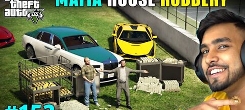 THE BIGGEST MAFIA HOUSE ROBBERY _ GTA 5 GAMEPLAY