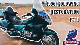 1996 Goldwing GL1500 Restoration PT 1: Carburetor Removal (Non-Narrated)