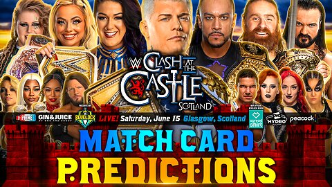 WWE Clash at the Castle 2024 - Match Card Predictions